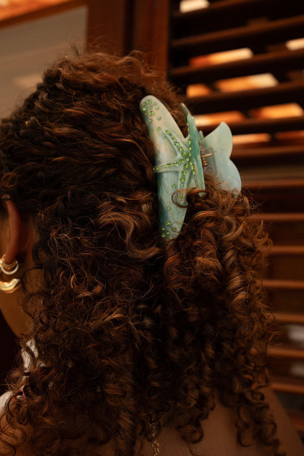 Pince à cheveux "Etoile de mer"